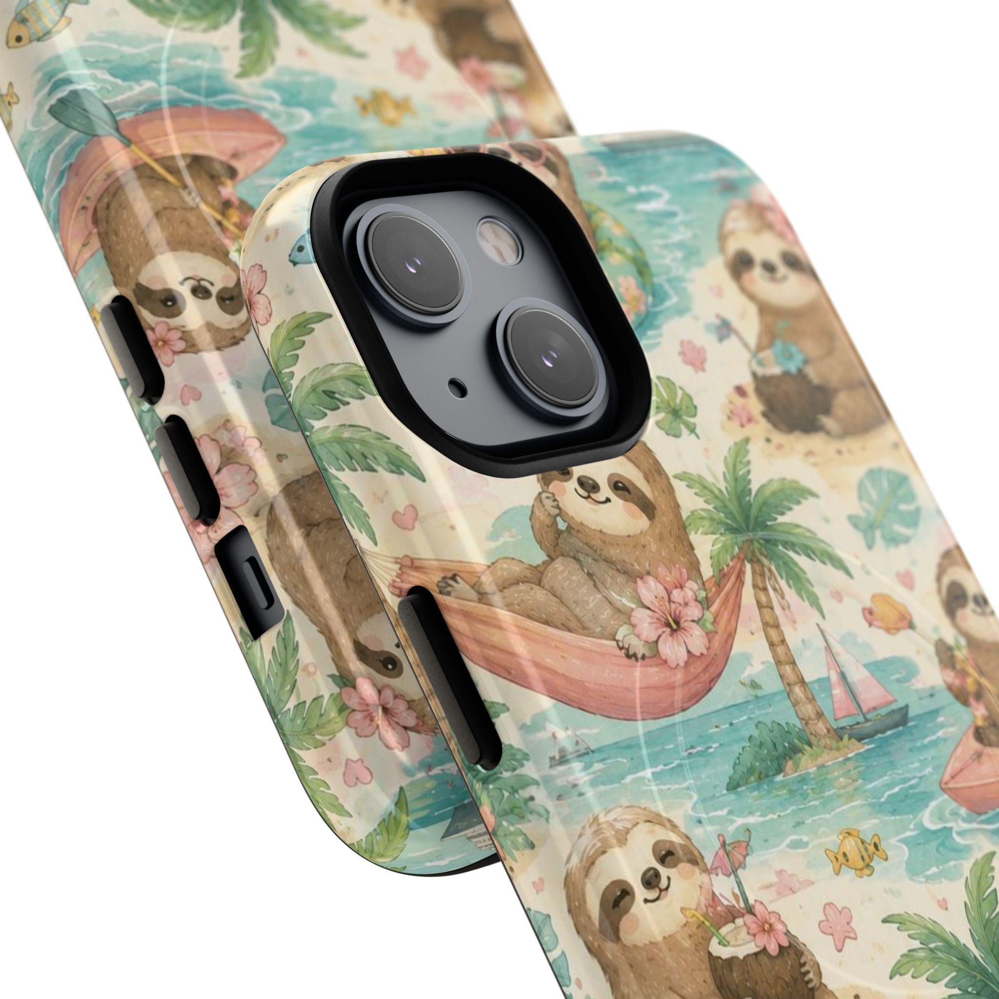 Hangin' In There, Babe- Tough Magnetic Phone Case