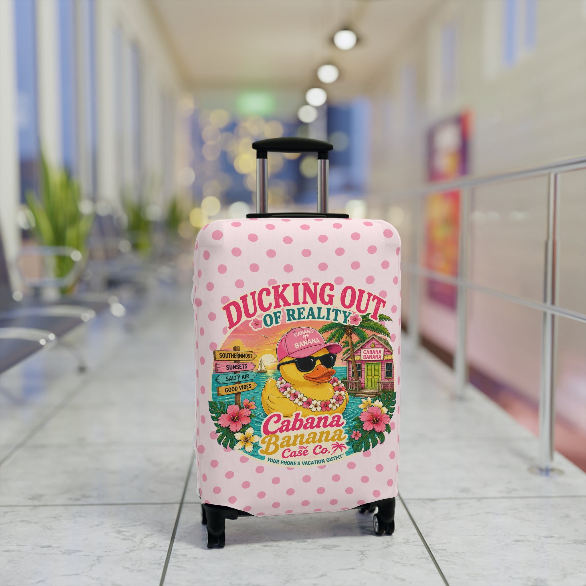 Ducking Out of Reality -Luggage Protector