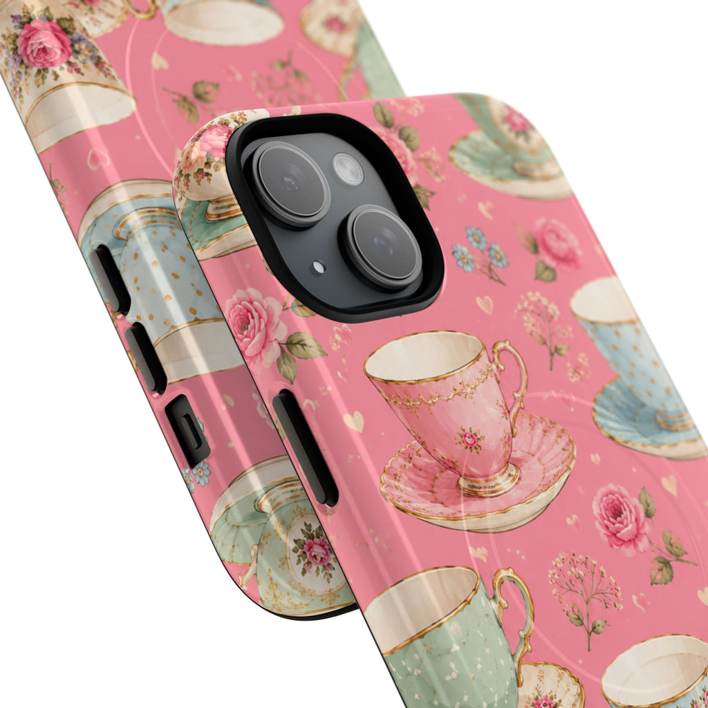 Tea Party in the Cabana- Tough Magnetic Phone Case
