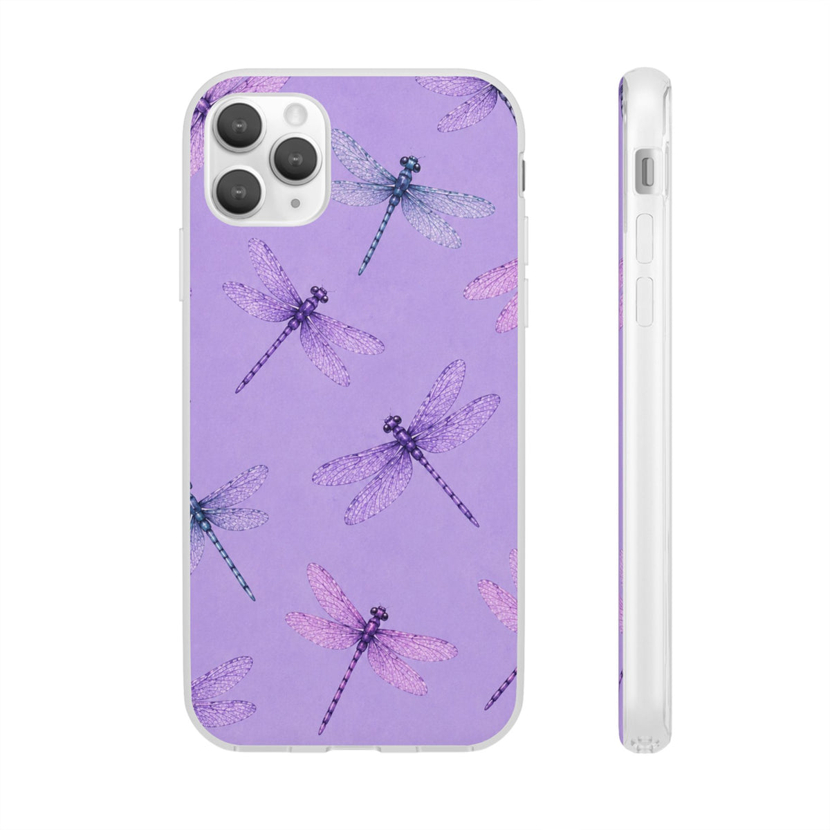 Lavender Dragonfly Dreams-Flexi iPhone & Samsung Phone Case