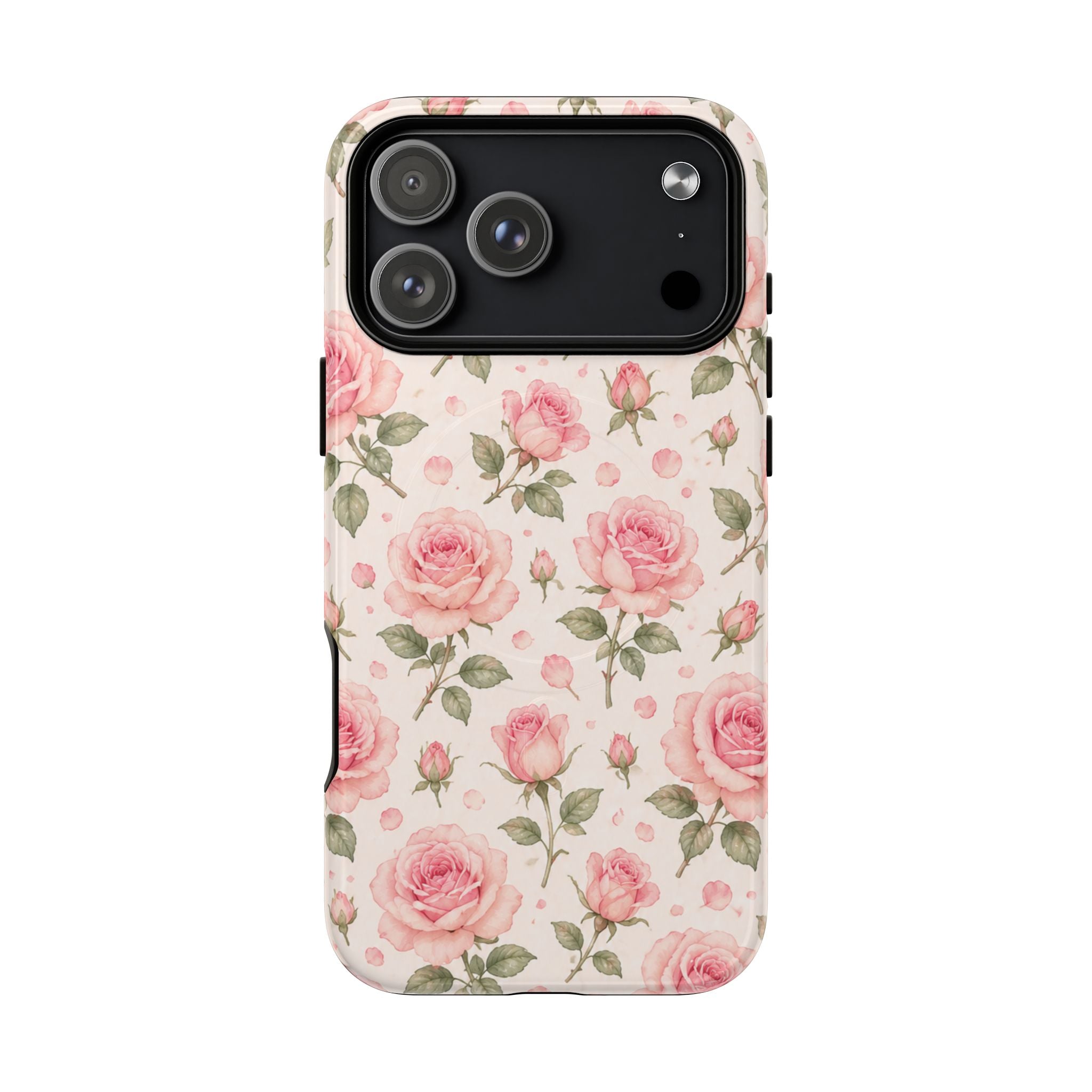 Pink Petals & Paradise- Tough Magnetic Phone Case