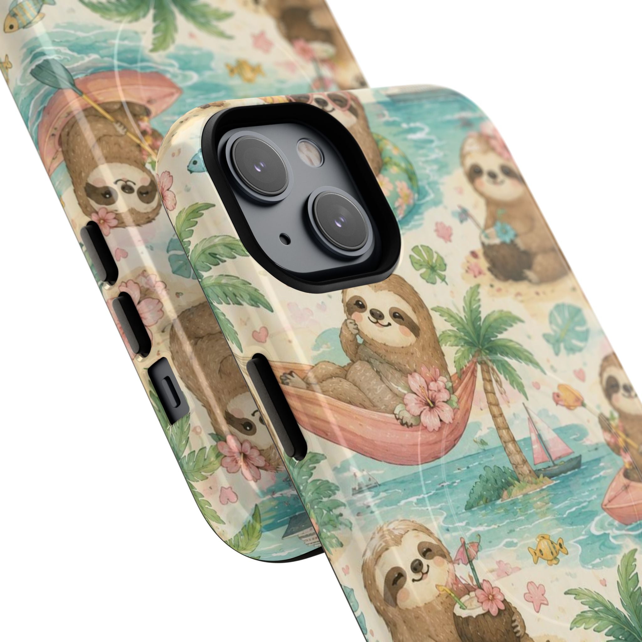 Hangin' In There, Babe- Tough Magnetic Phone Case