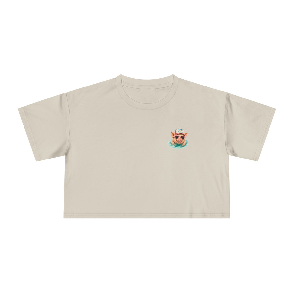 Bahamas Pig Swim Club – Crop Tee