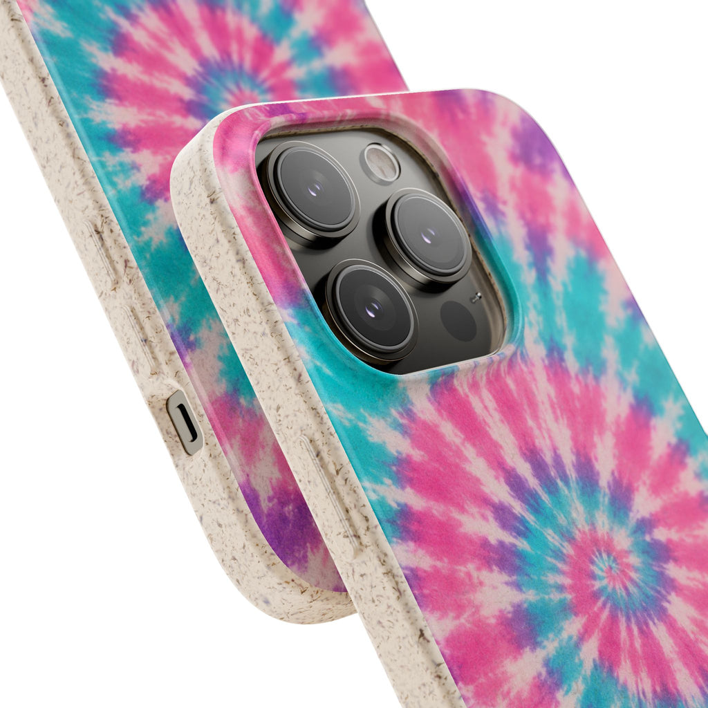 Cabana Tie-Dye – Eco-Friendly Biodegradable Phone Case