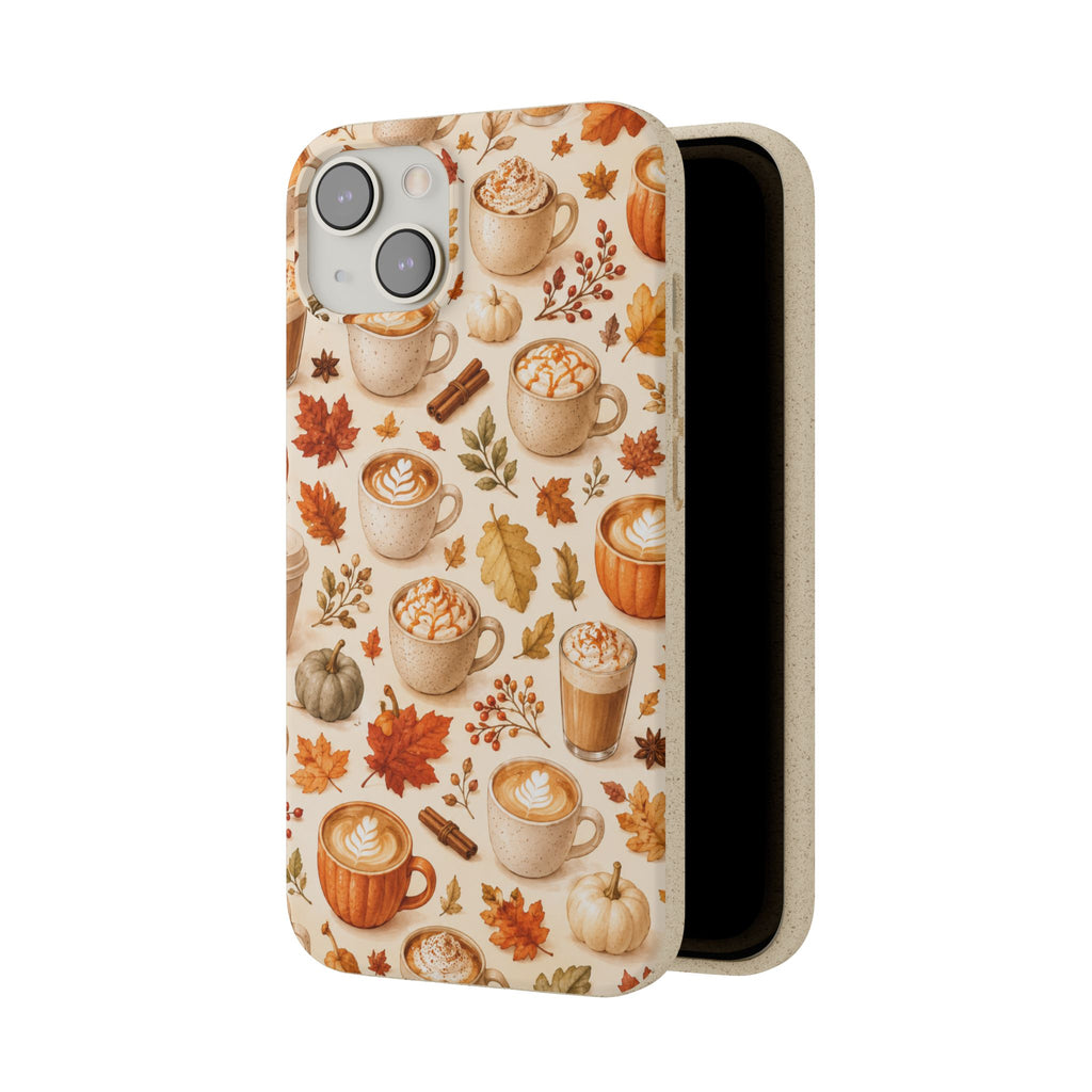 Fall in Love Latte- Eco-Friendly Biodegradable Phone Case