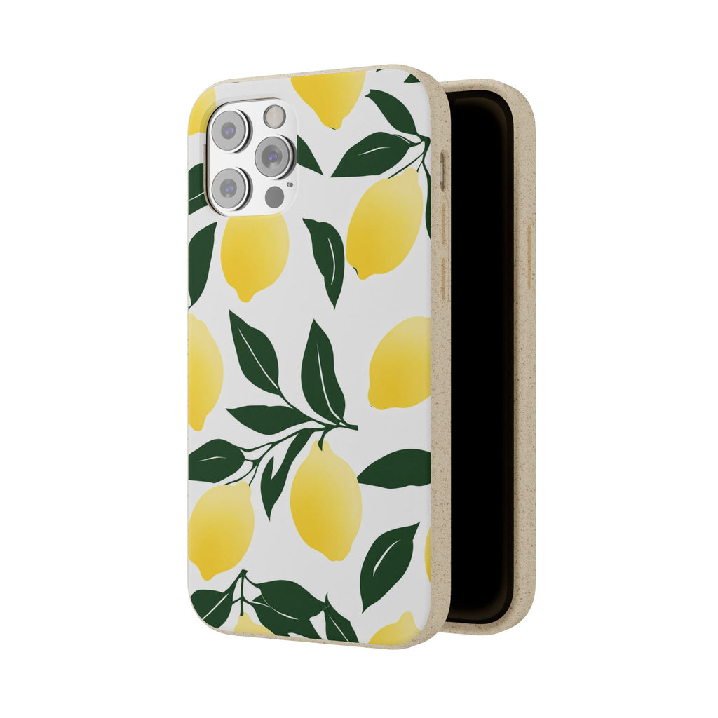 Lemon Escape - Eco-Friendly Biodegradable Phone Case