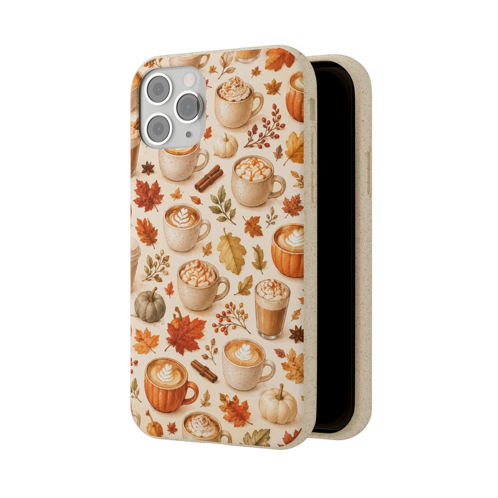 Fall in Love Latte- Eco-Friendly Biodegradable Phone Case