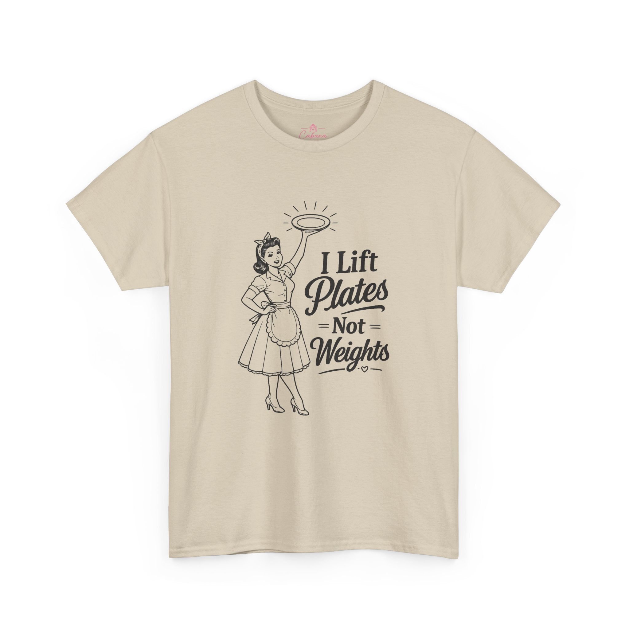 I Lift Plates Not Weights -T‑Shirt
