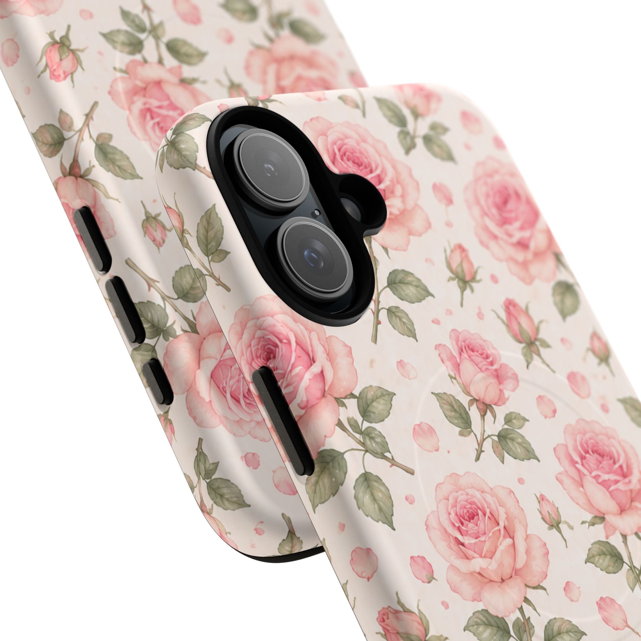 Pink Petals & Paradise- Tough Magnetic Phone Case