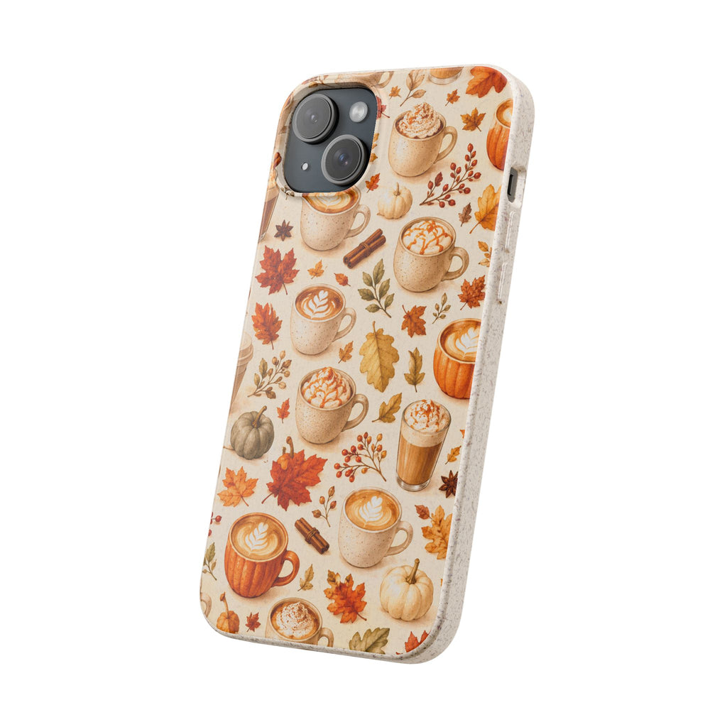 Fall in Love Latte- Eco-Friendly Biodegradable Phone Case