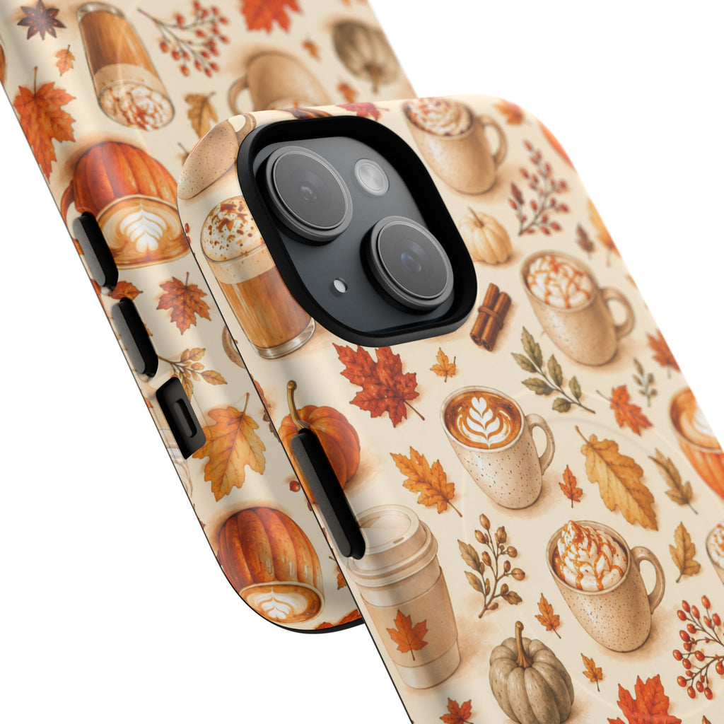 Fall in Love Latte-Tough Magnetic Phone Case