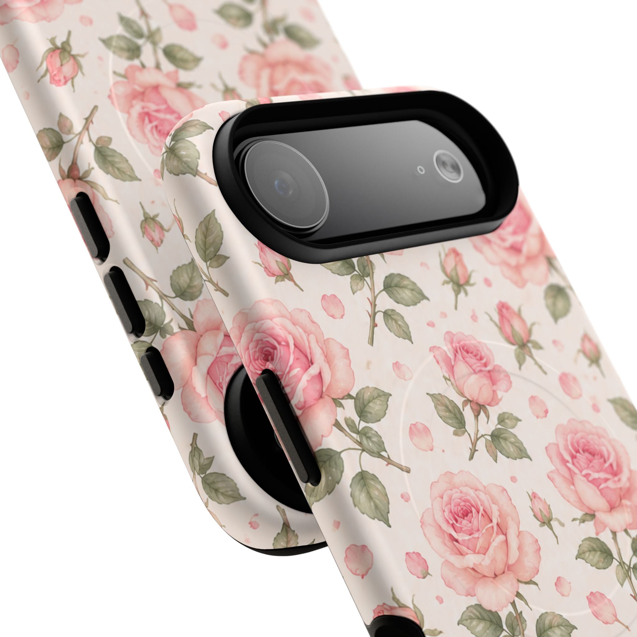 Pink Petals & Paradise- Tough Magnetic Phone Case