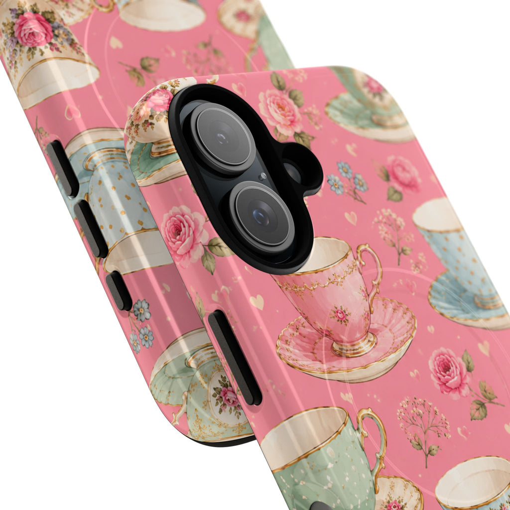 Tea Party in the Cabana- Tough Magnetic Phone Case
