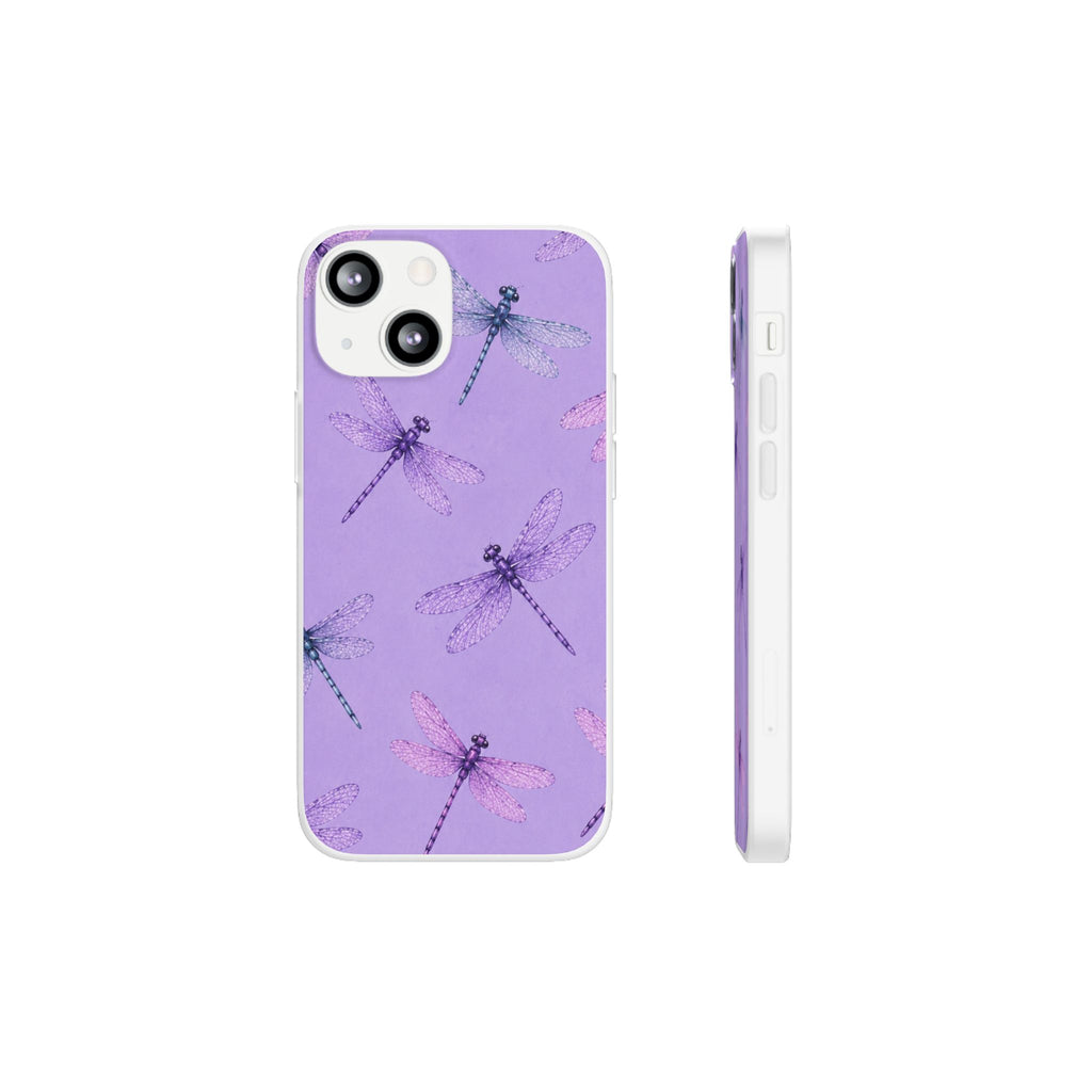 Lavender Dragonfly Dreams-Flexi iPhone & Samsung Phone Case
