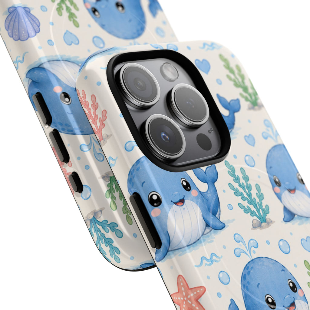 Whale Watching from the Cabana- Tough Magnetic Phone Case