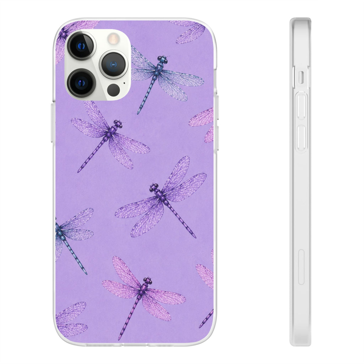 Lavender Dragonfly Dreams-Flexi iPhone & Samsung Phone Case