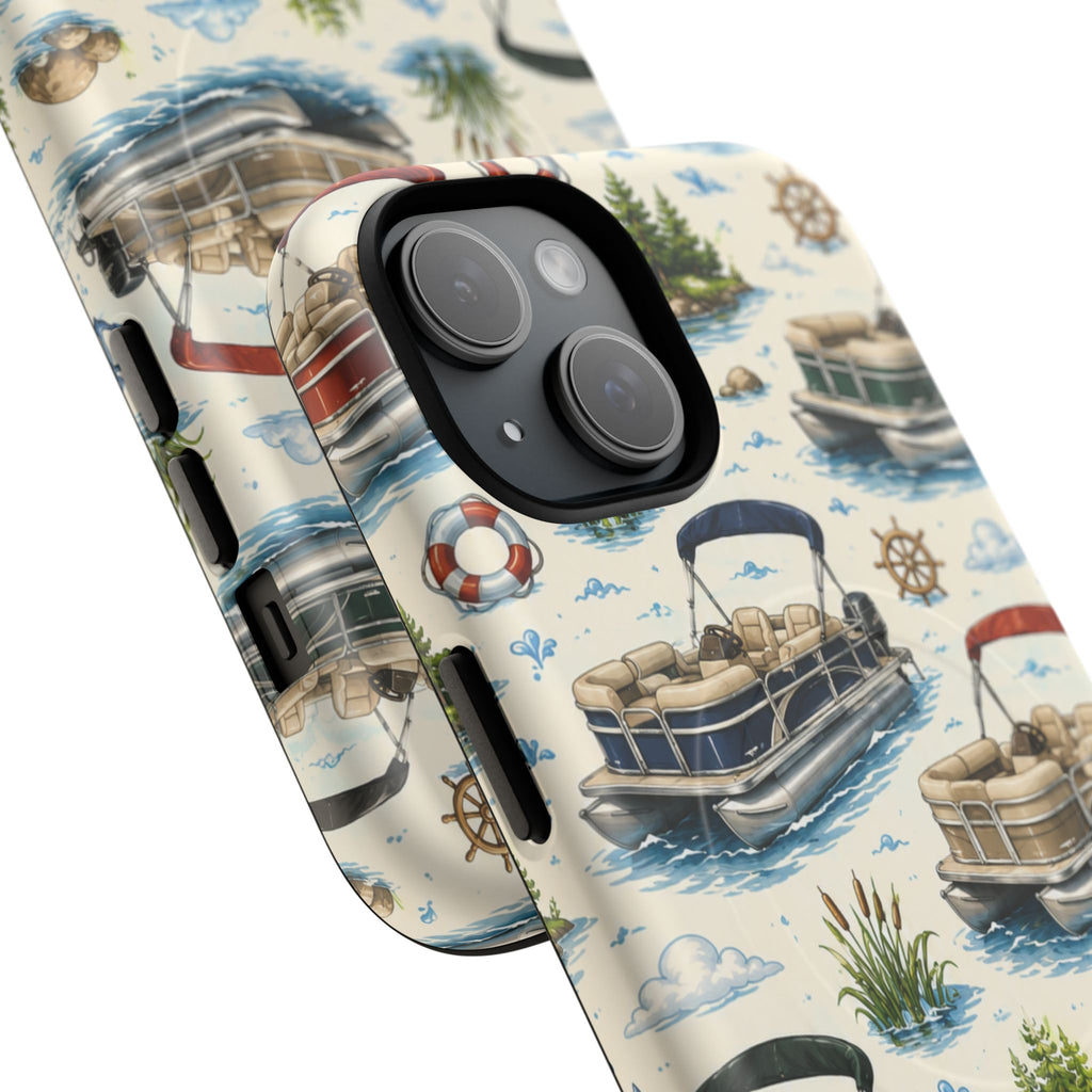 The Pontoon Cabana Club- Tough Magnetic Phone Case