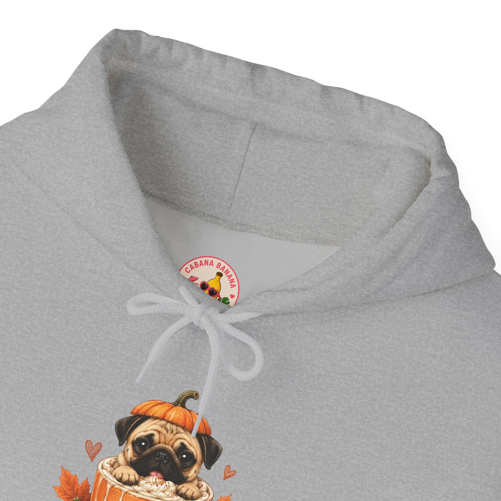 Pumpkin Spice Pug Hoodie — Graphic Sweatshirt