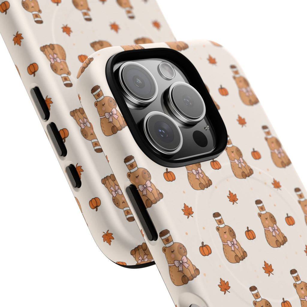 Pumpkin Patch Capy – Tough Magnetic Phone Case