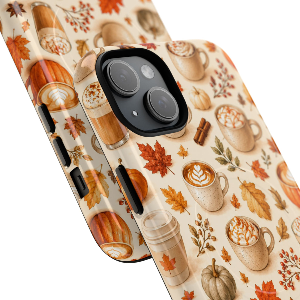 Fall in Love Latte-Tough Magnetic Phone Case