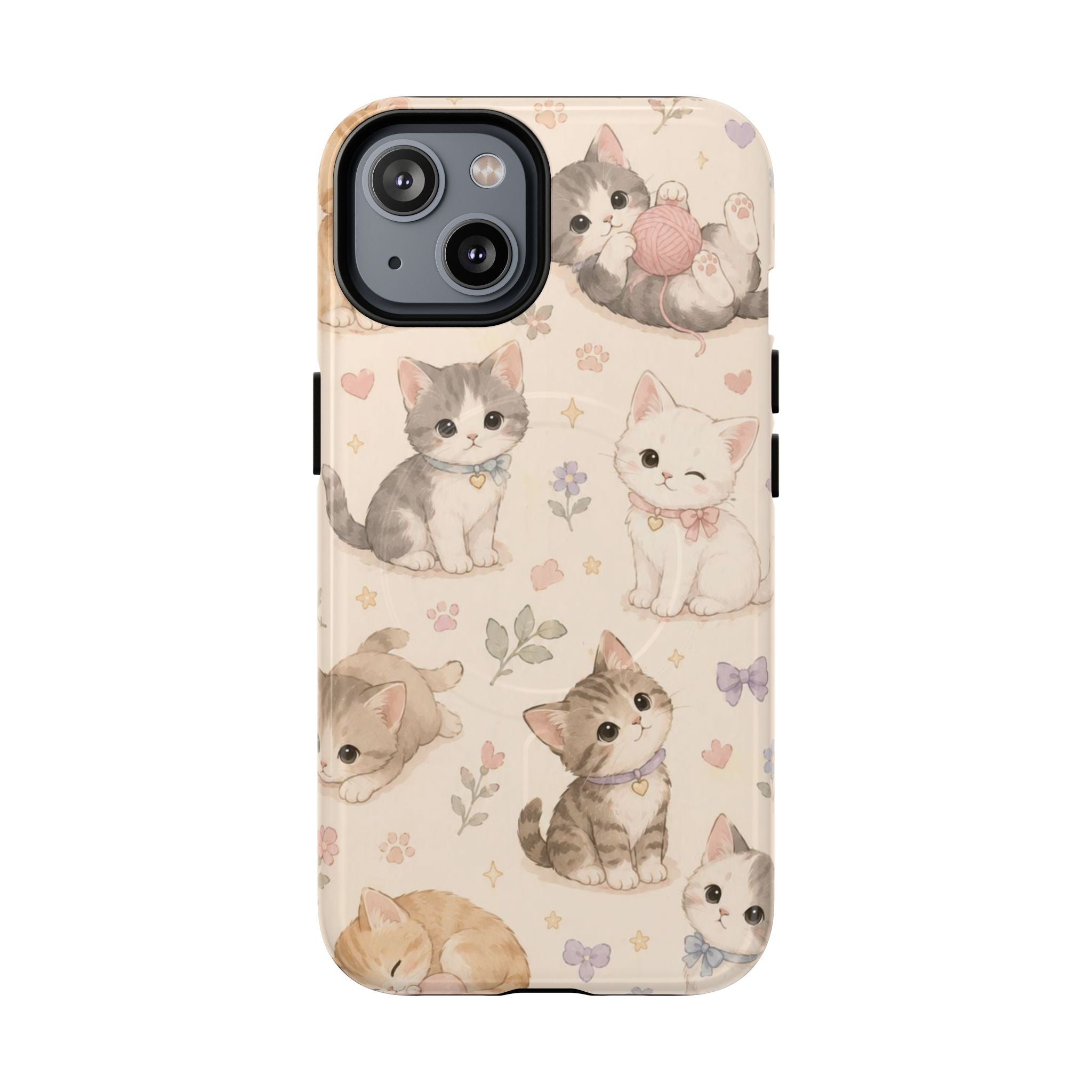 Kitten Cabana Club -Tough Magnetic Phone Case