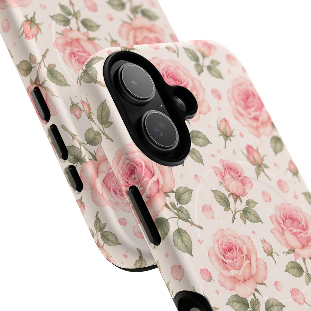 Pink Petals & Paradise- Tough Magnetic Phone Case