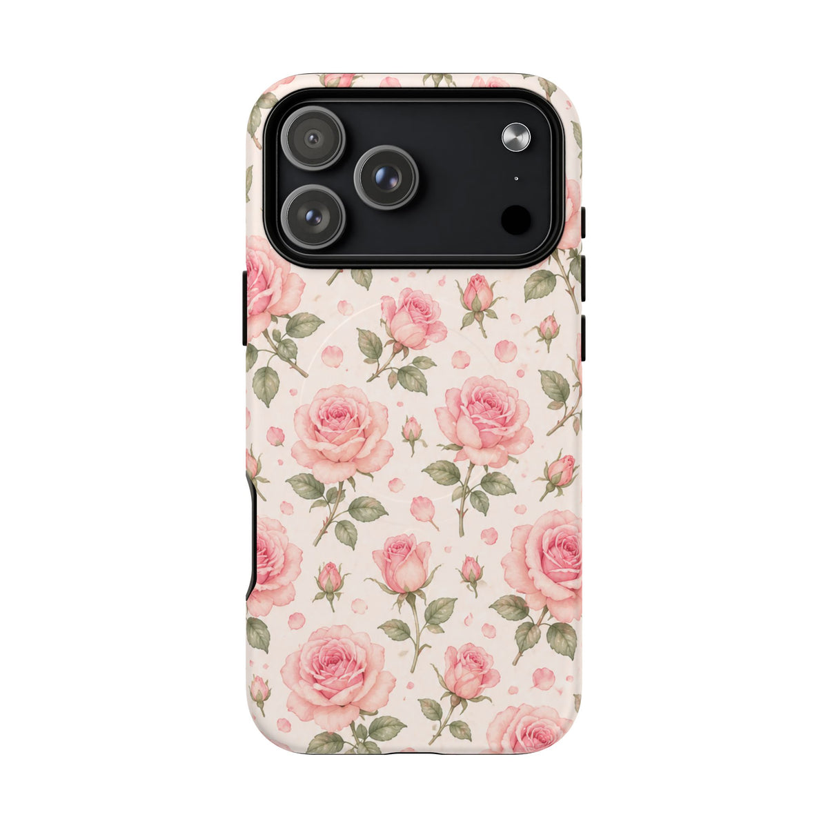 Pink Petals & Paradise- Tough Magnetic Phone Case