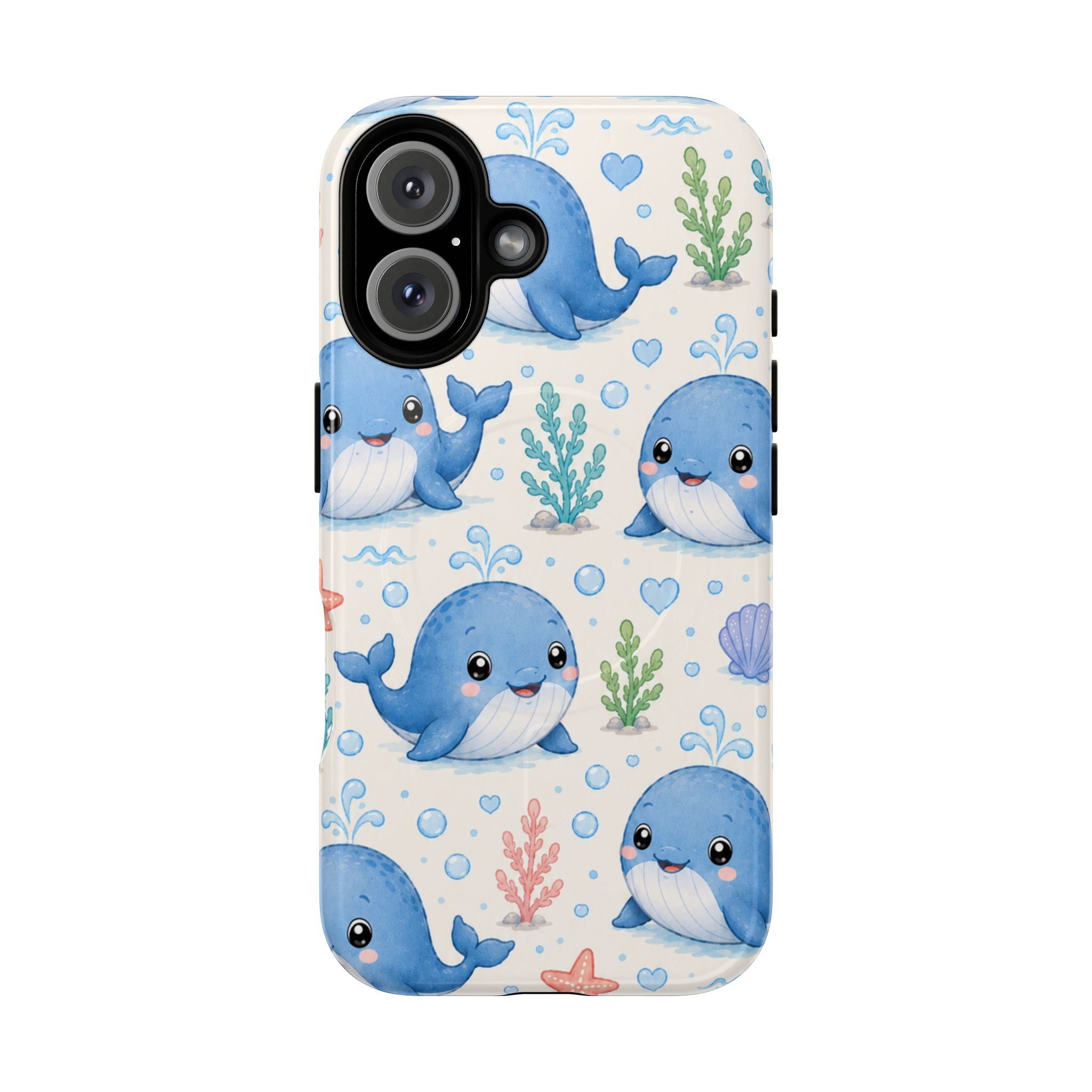Whale Watching from the Cabana- Tough Magnetic Phone Case