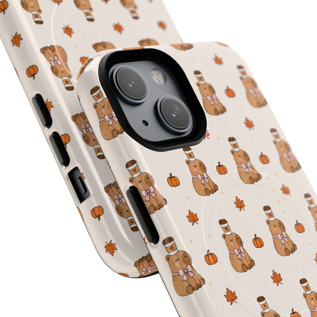 Pumpkin Patch Capy – Tough Magnetic Phone Case