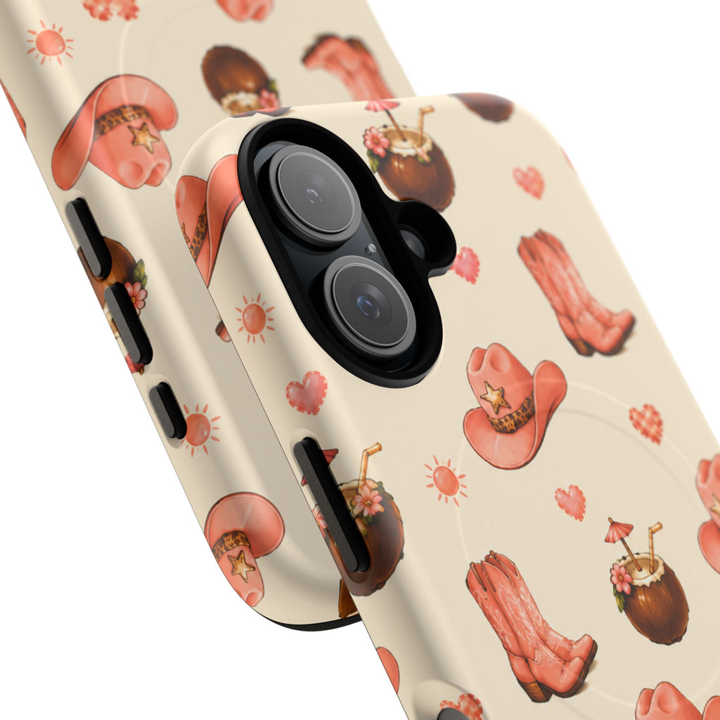 Boots in the Cabana- Tough Magnetic Phone Case