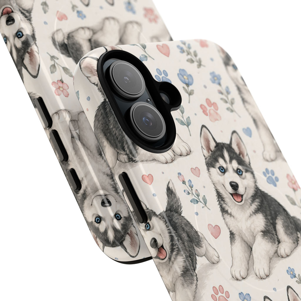 Talk Husky to Me- Tough Magnetic Phone Case
