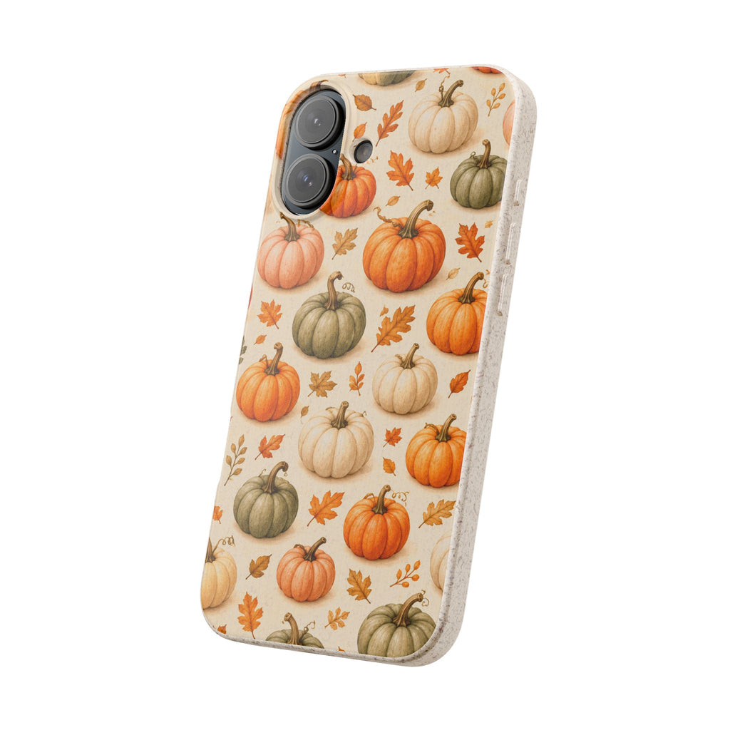 Cabana Pumpkin Patch -Eco-Friendly Biodegradable Phone Case