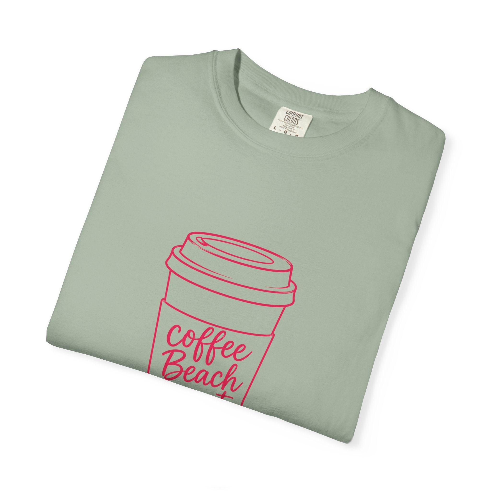 Coffee Beach Repeat – Comfort Colors® T-Shirt