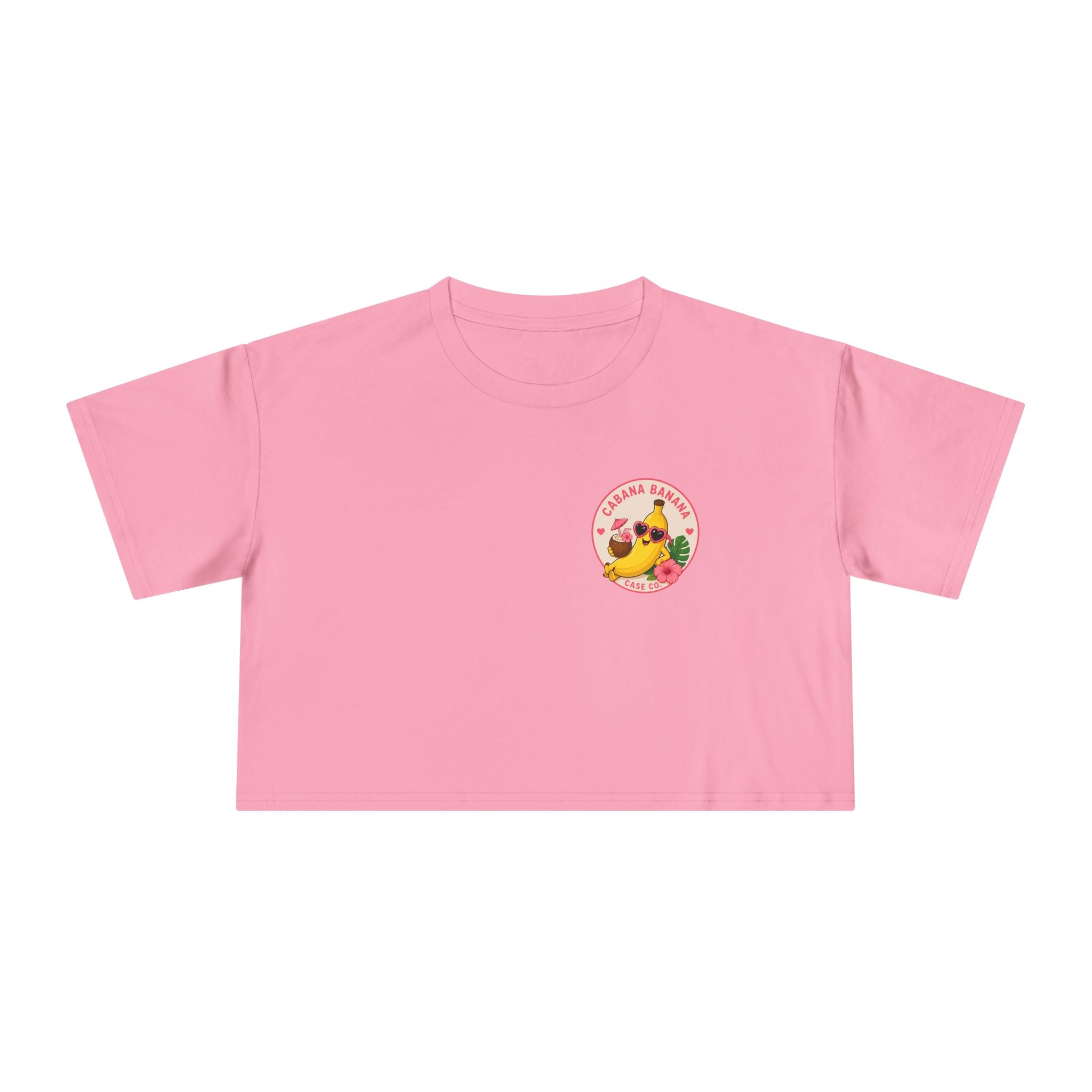 Cabana Banana- Crop Tee