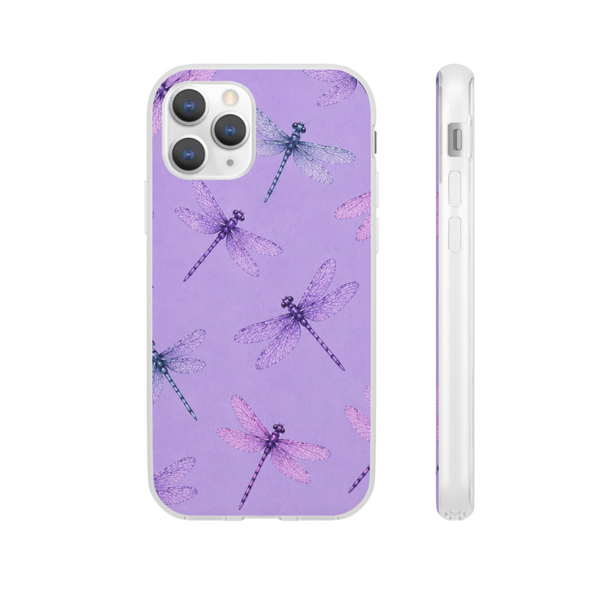 Lavender Dragonfly Dreams-Flexi iPhone & Samsung Phone Case