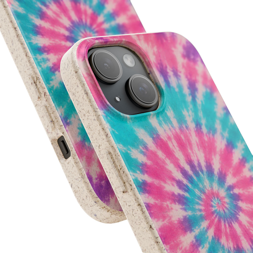 Cabana Tie-Dye – Eco-Friendly Biodegradable Phone Case