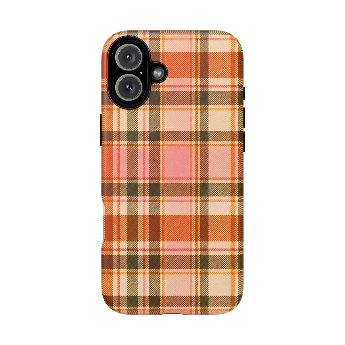 Hello Fall Plaid -Tough Magnetic Phone Case