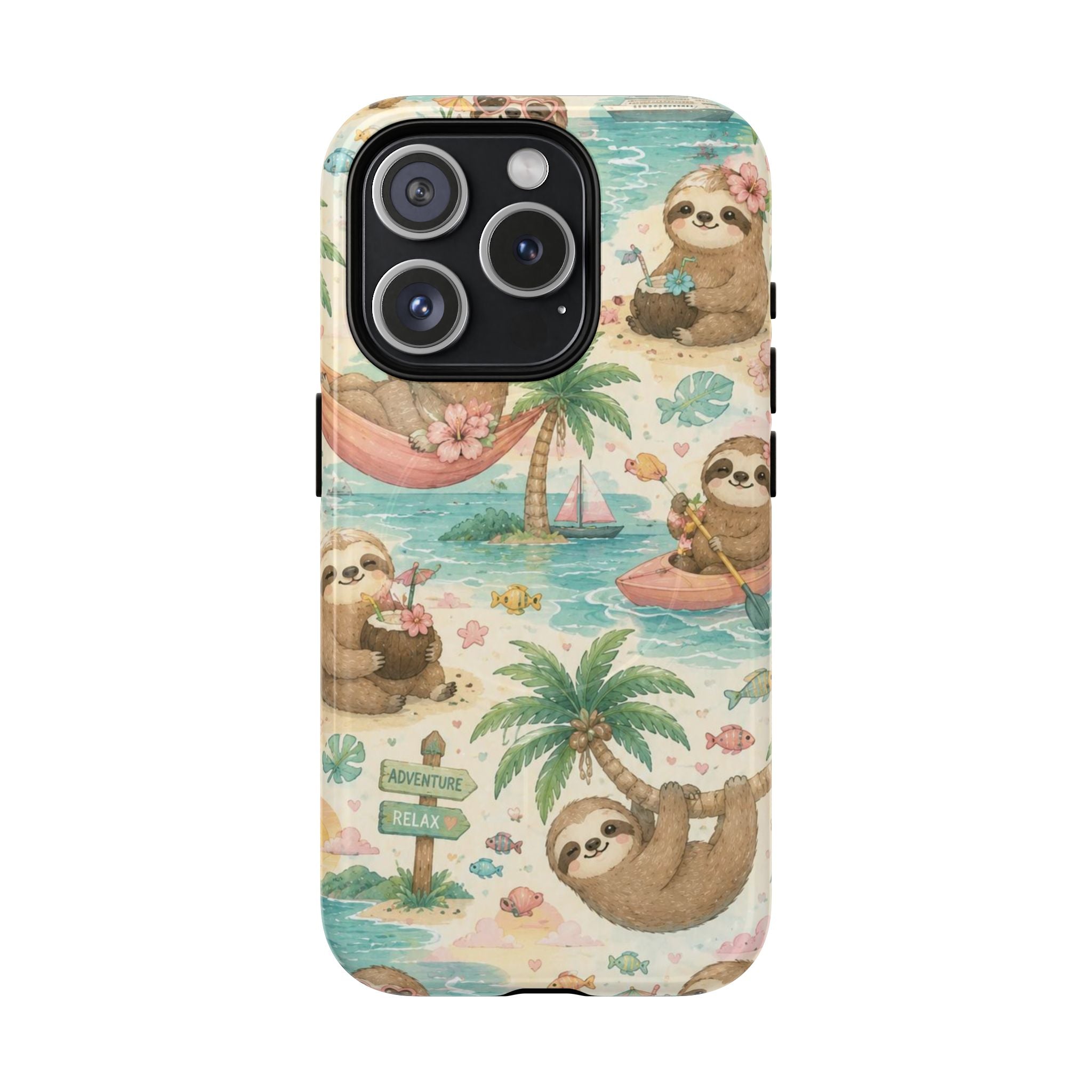 Hangin' In There, Babe- Tough Magnetic Phone Case
