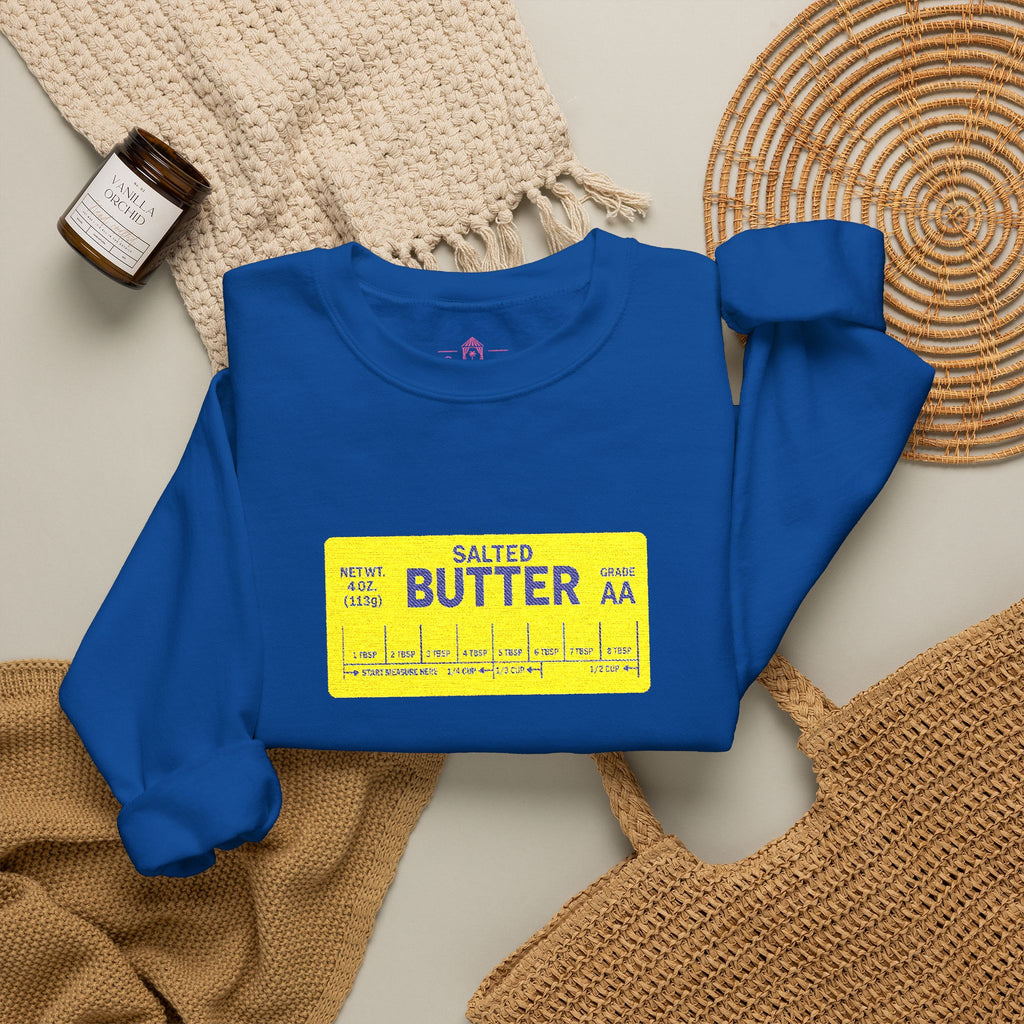 Butter Me Up In The Cabana – Embroidered Sweatshirt