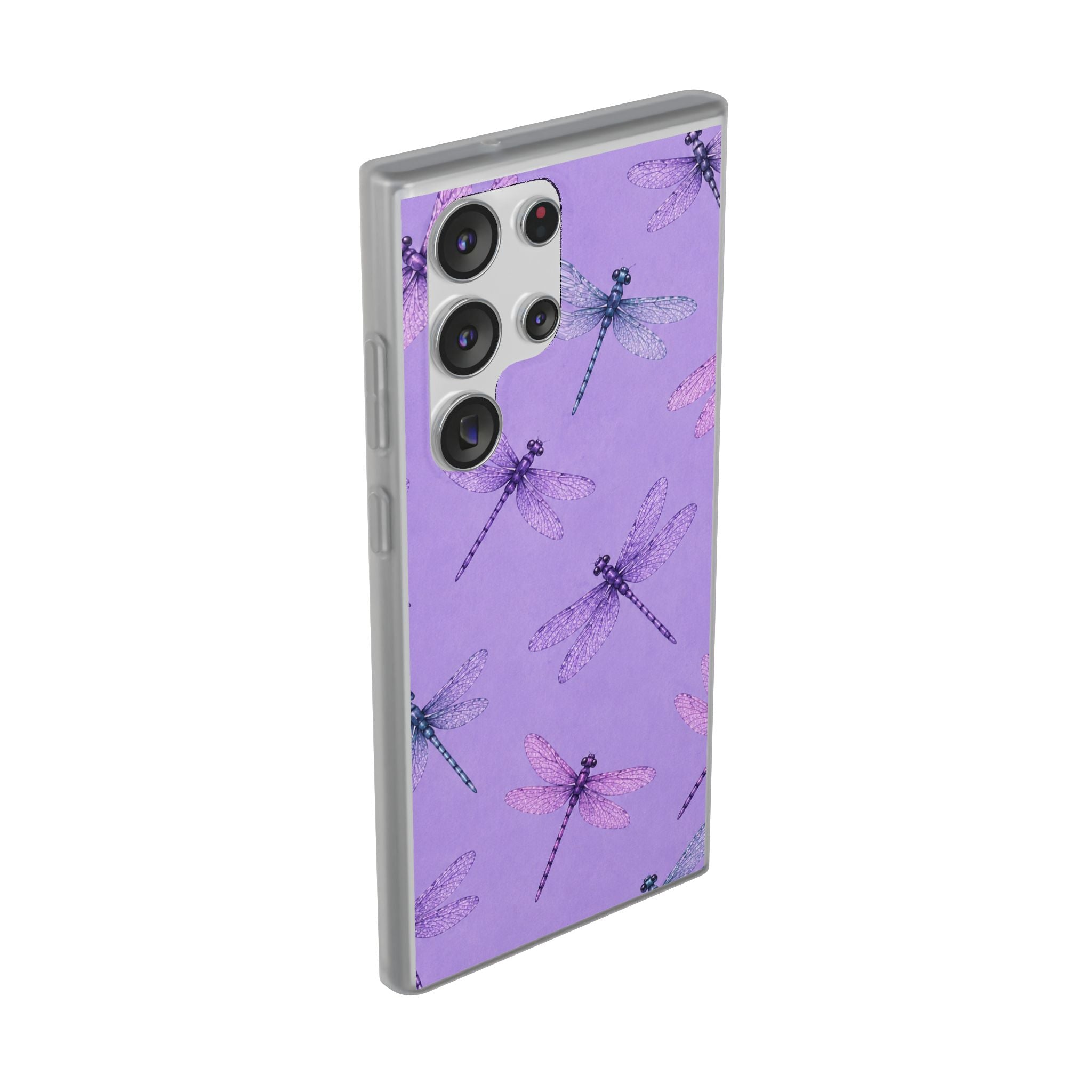 Lavender Dragonfly Dreams-Flexi iPhone & Samsung Phone Case