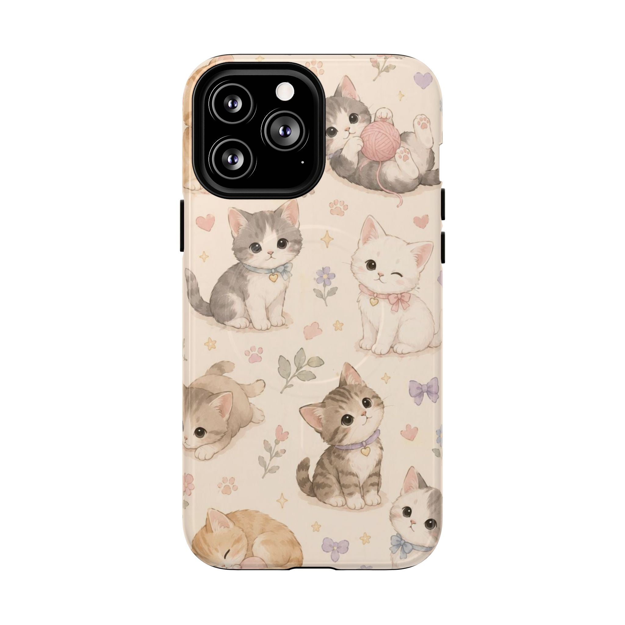 Kitten Cabana Club -Tough Magnetic Phone Case