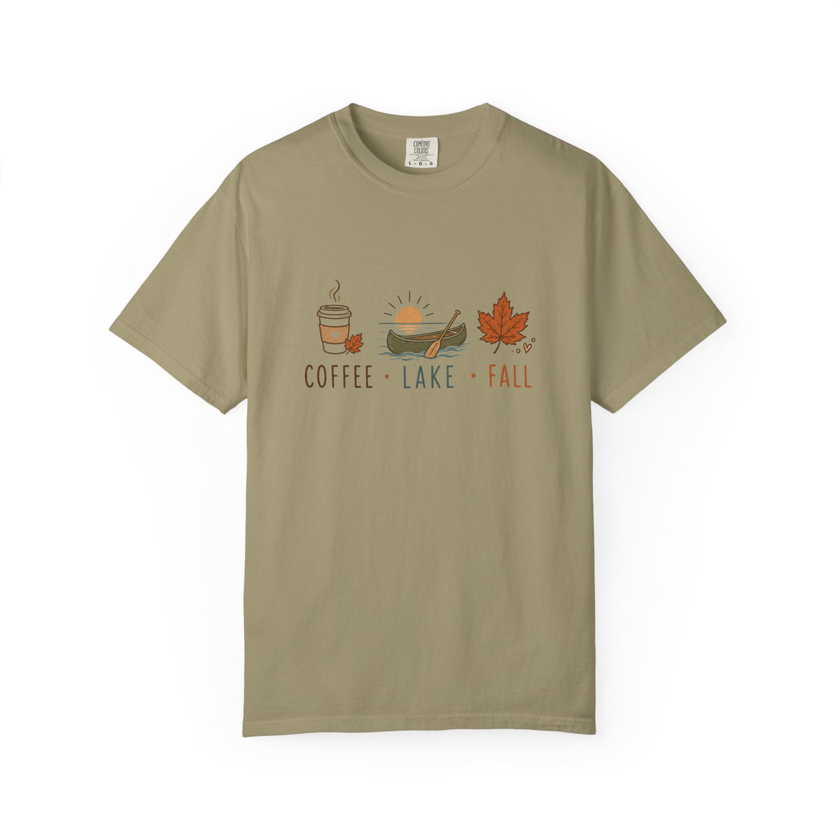 Coffee • Lake • Fall –T-Shirt