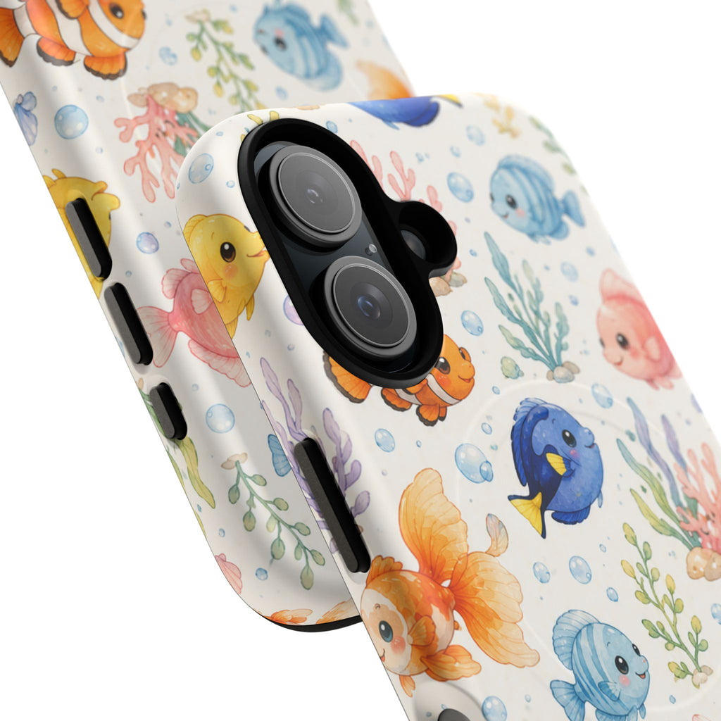 Paradise Has Fins- Tough Magnetic Phone Case