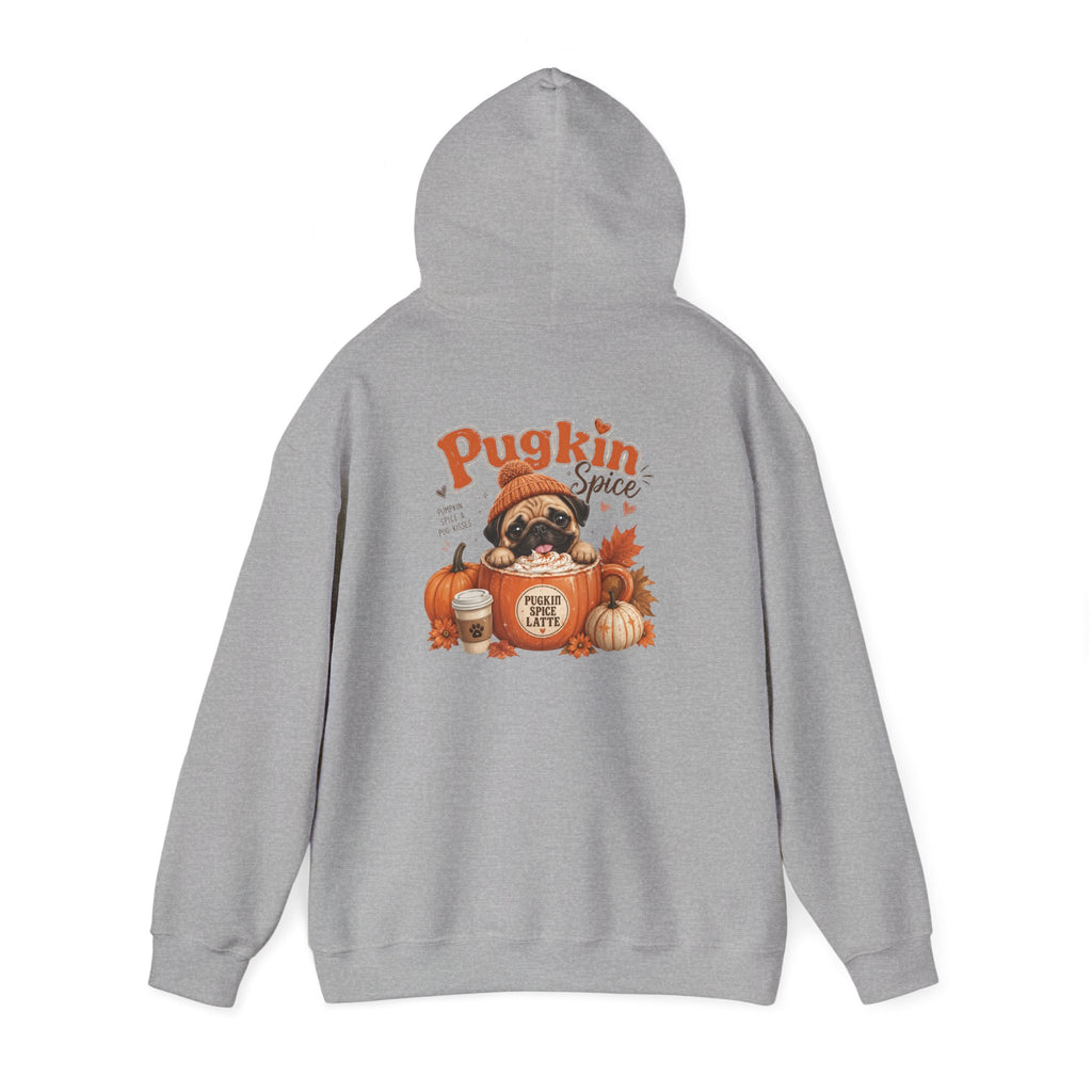 Pumpkin Spice Pug Hoodie — Graphic Sweatshirt