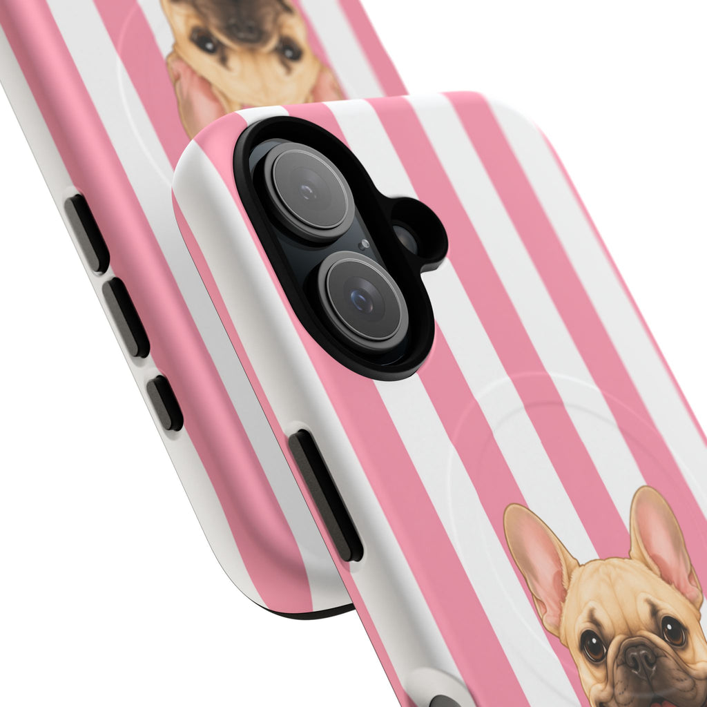 Ooh La La , Cabana Frenchie- Tough Magnetic Phone Case