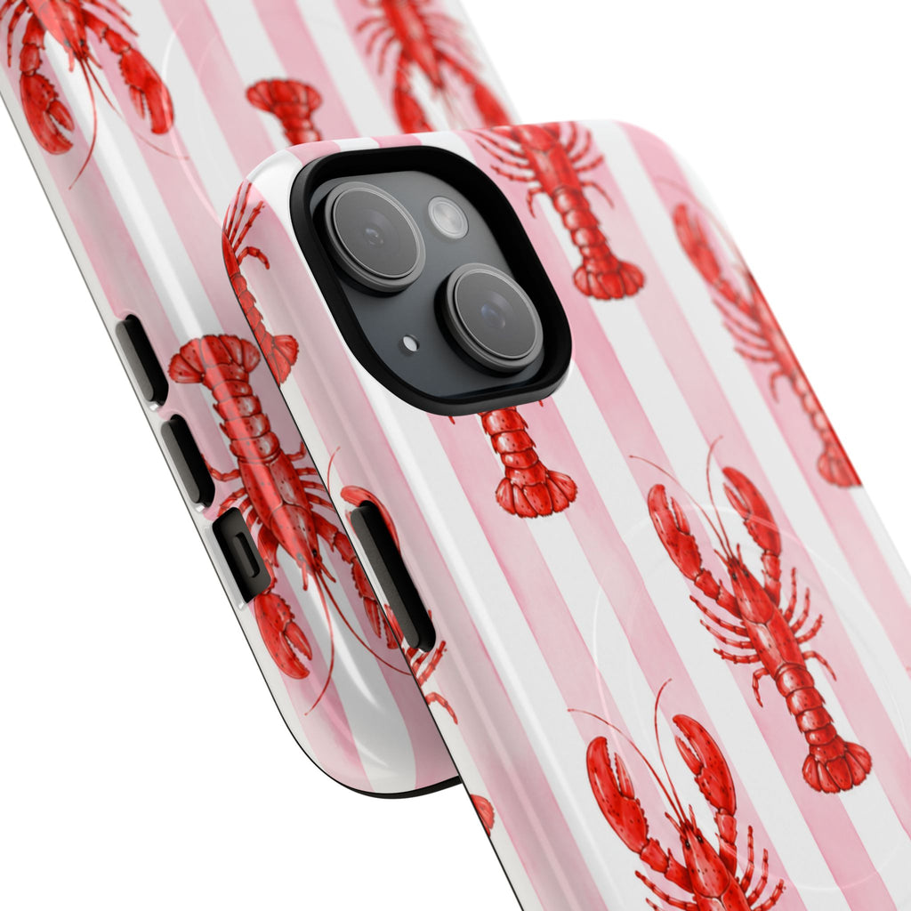 Cabana Claws in Pink- Tough Magnetic Phone Case