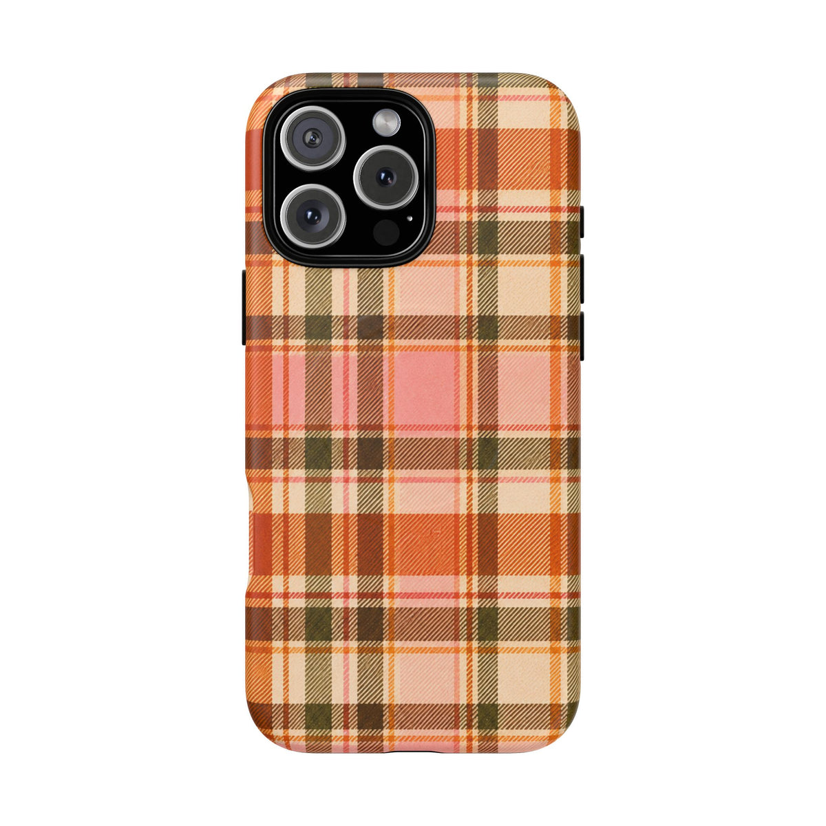 Hello Fall Plaid -Tough Magnetic Phone Case