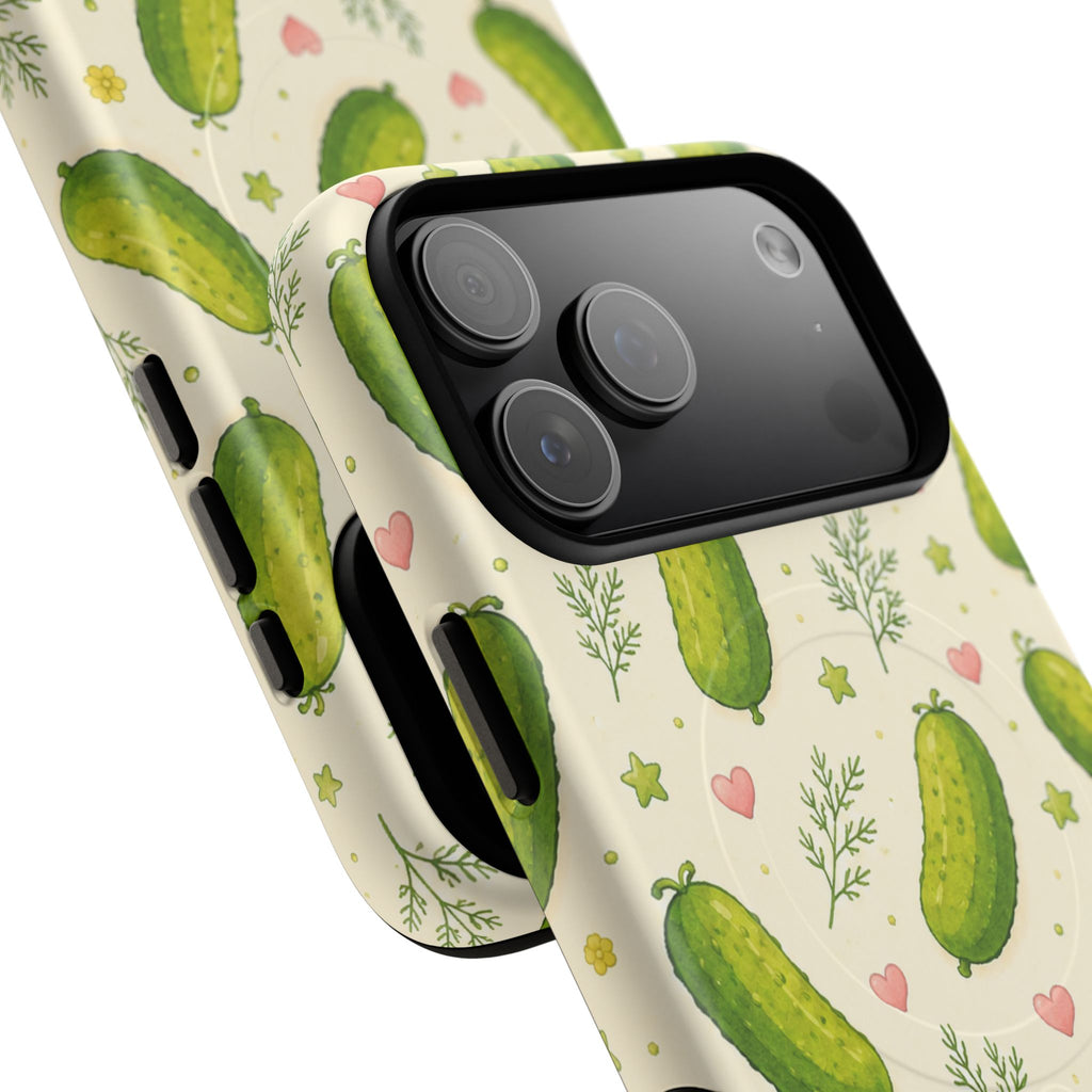 Pretty in Pickles- Tough Magnetic Phone Case