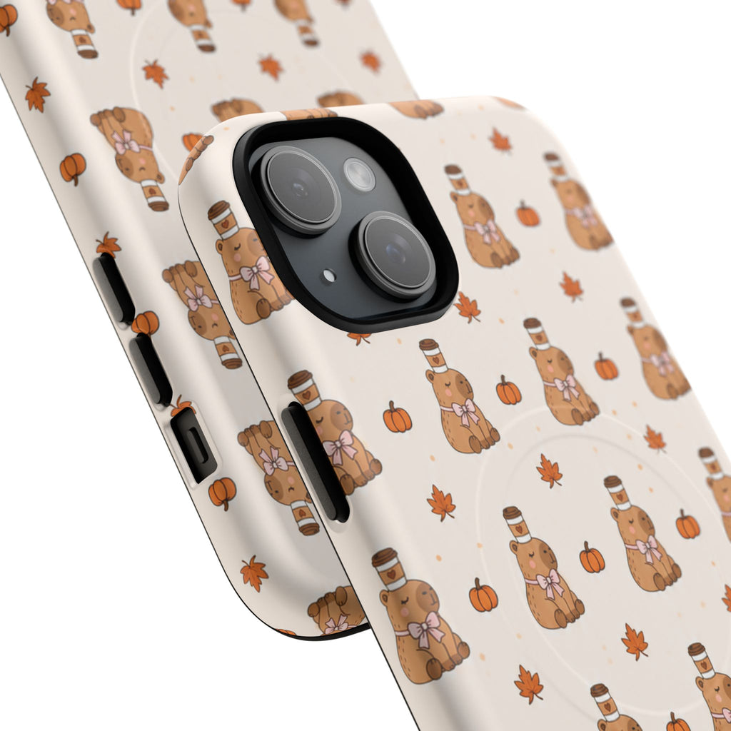 Pumpkin Patch Capy – Tough Magnetic Phone Case