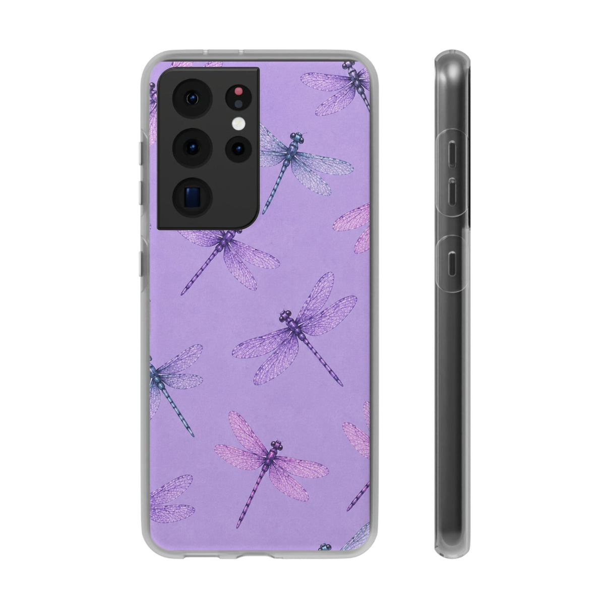 Lavender Dragonfly Dreams-Flexi iPhone & Samsung Phone Case